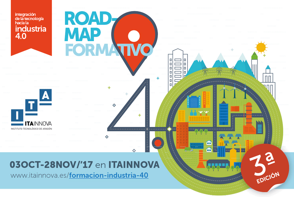 Imagen principal de la 3ª edición del Roadmap formativo en Industria 4.0